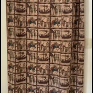 Bayeux Tapestry door curtain